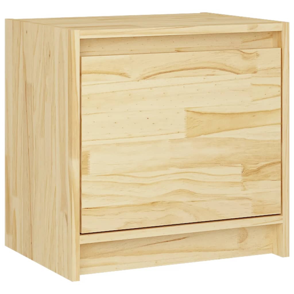 vidaXL Tables de chevet 2 pcs 40x30,5x40 cm bois de pin massif