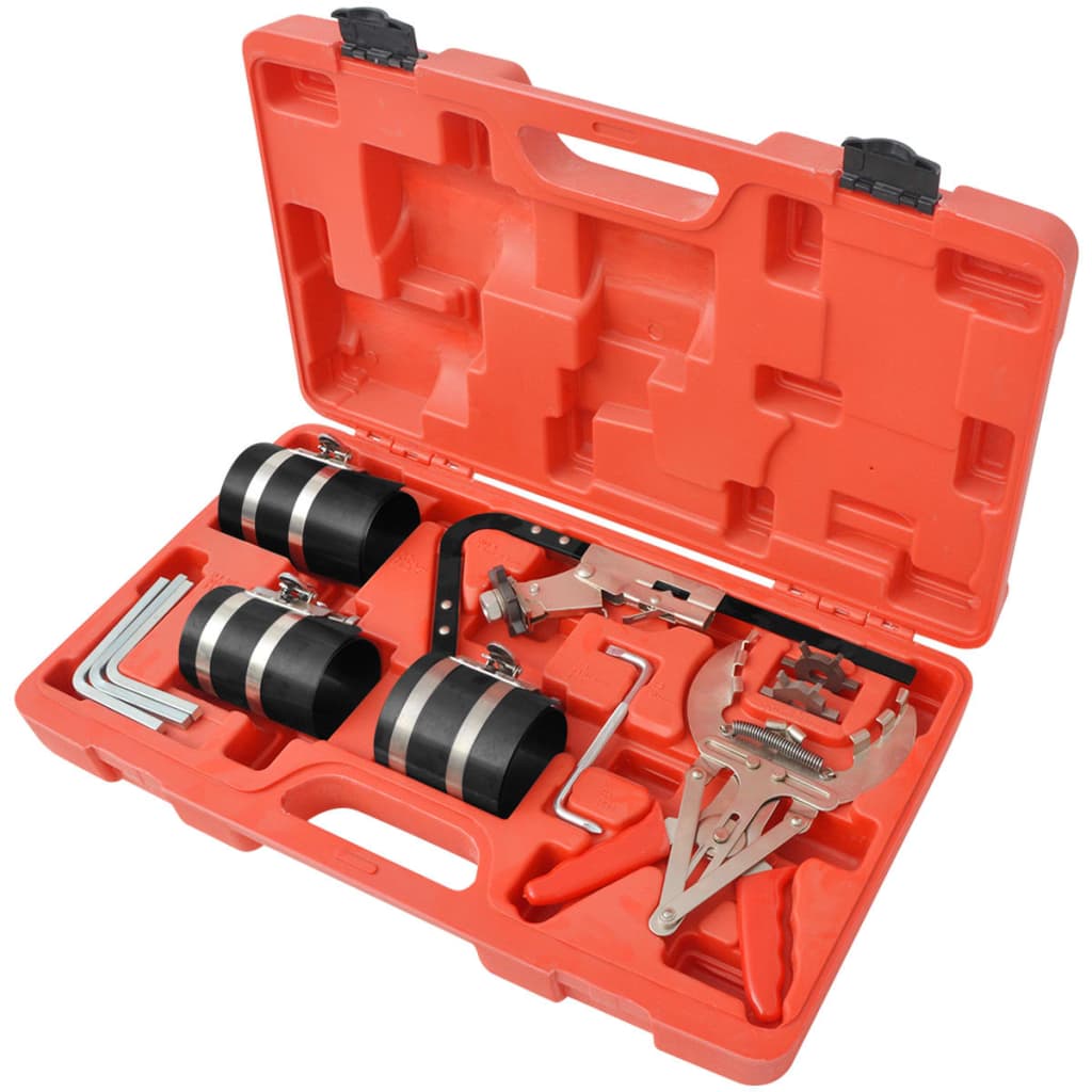 vidaXL Kit d'outils d'entretien de segment de piston 11 pièces