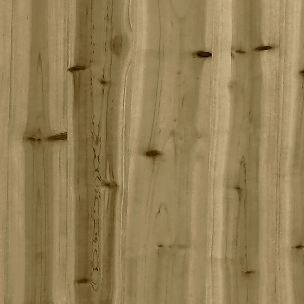 vidaXL Jardinière 90x50x70 cm bois de pin imprégné