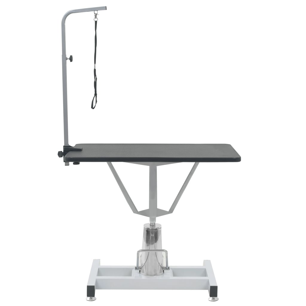 Table de toilettage hydraulique pour chien - 1 attache - Bras simple