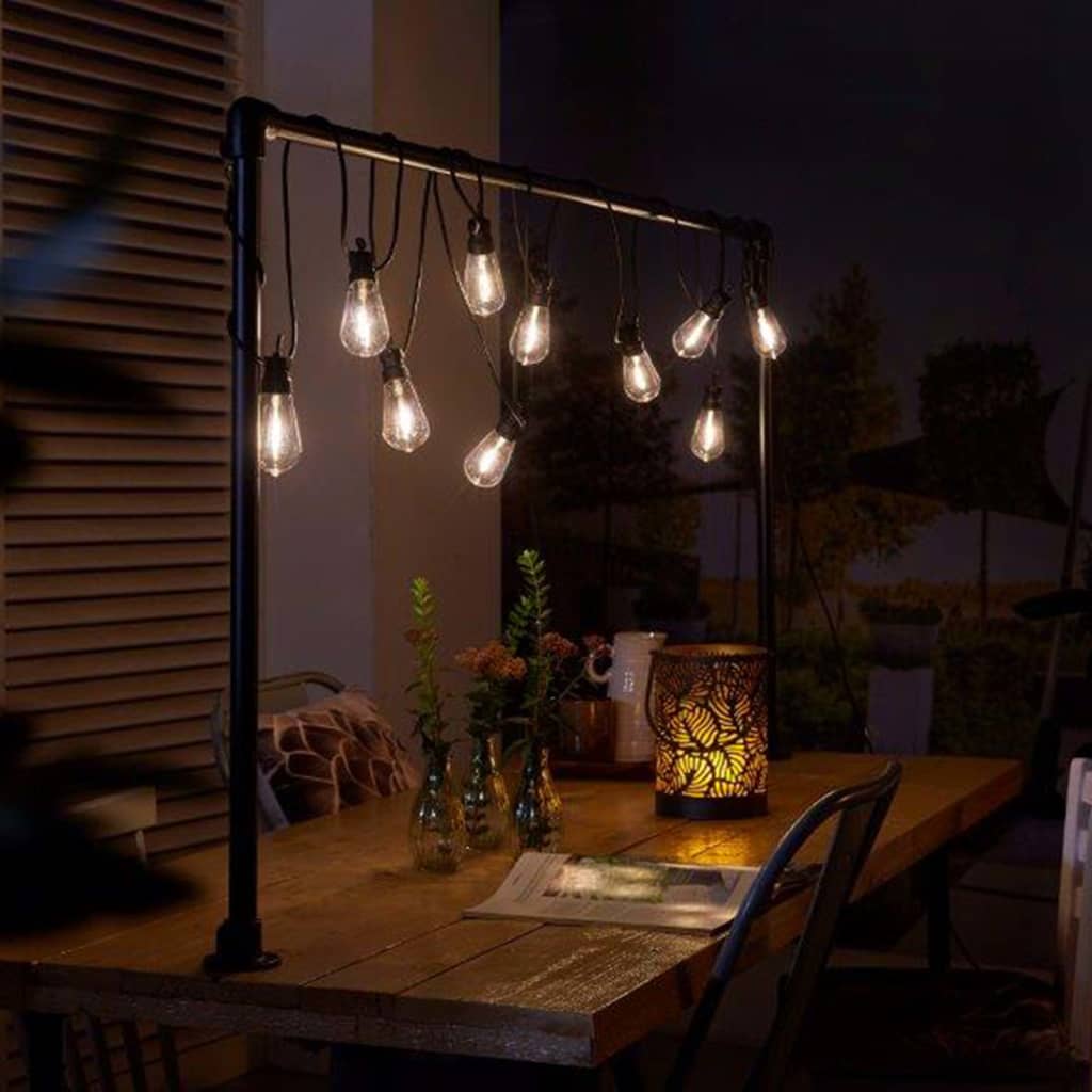 Luxform Ensemble de guirlandes lumineuses de jardin avec 10 LED Hawaii