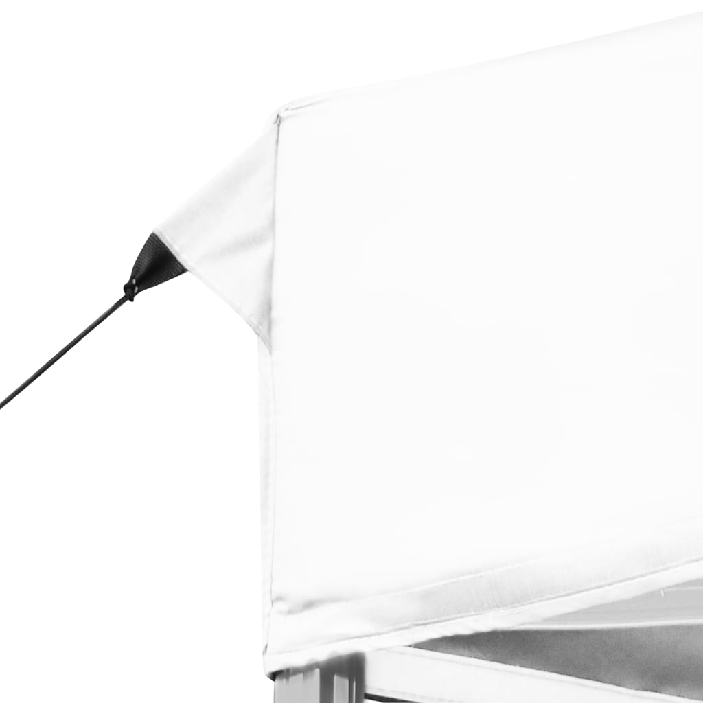 vidaXL Tente de réception pliable Aluminium 6 x 3 m Blanc