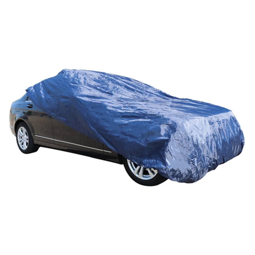 Carpoint Housse de voiture Polyester XL 490x178x122 cm Bleu