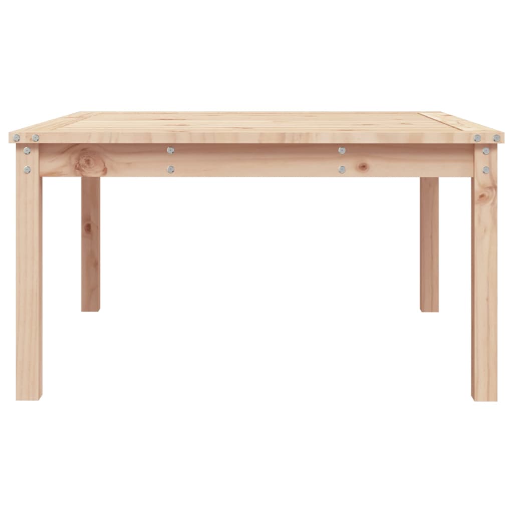 vidaXL Table de jardin 82,5x82,5x45 cm bois massif de pin