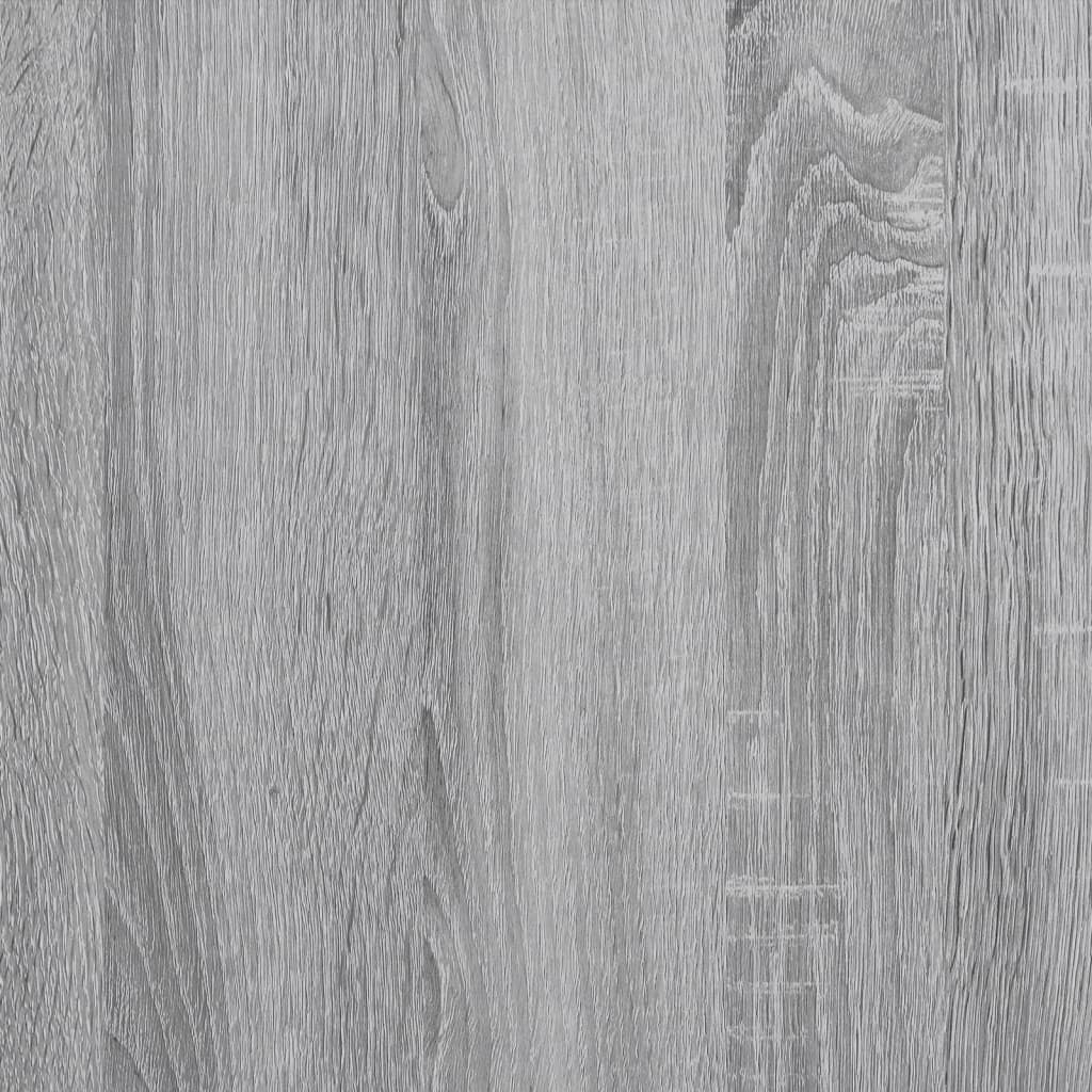 vidaXL Armoire à tiroirs sonoma gris 100x40x180 cm bois d'ingénierie