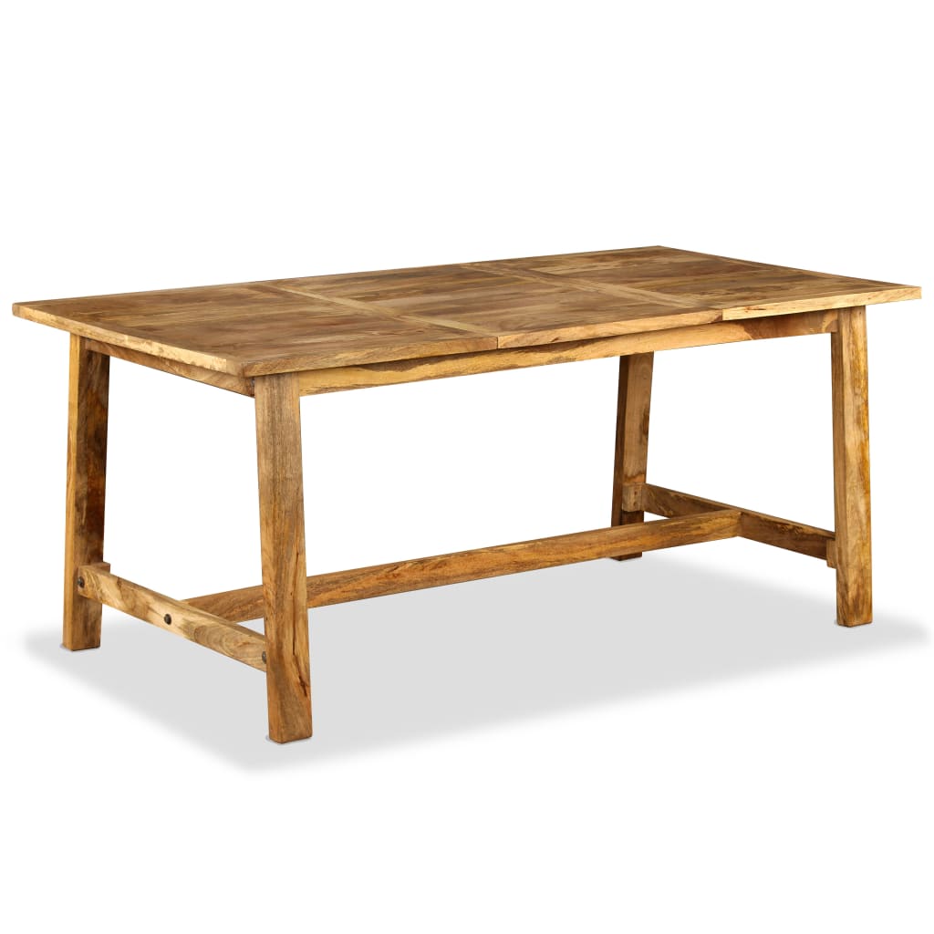 vidaXL Table de salle à manger Bois de manguier massif 180 cm
