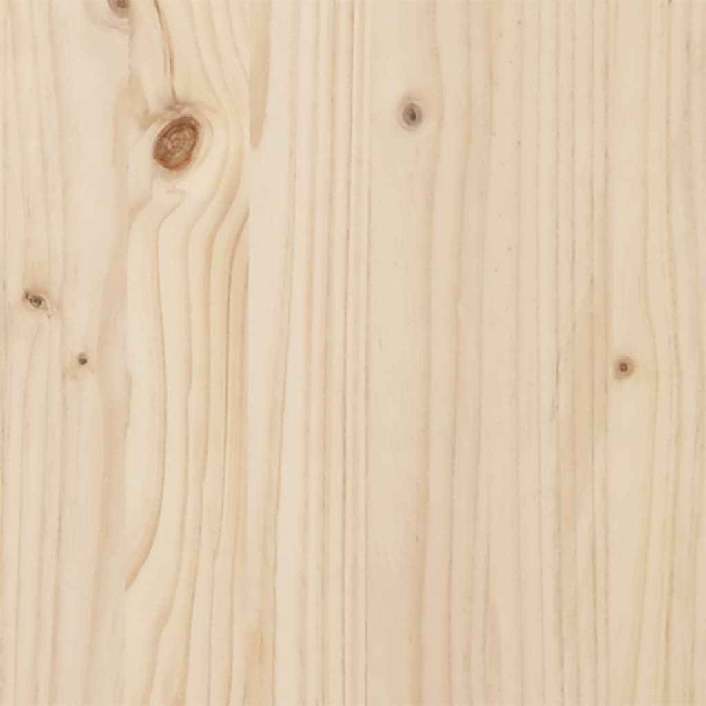 vidaXL Tête de lit 100 cm bois massif de pin