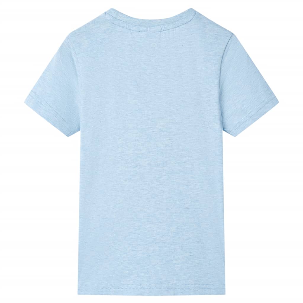 T-shirt pour enfants mélange bleu pâle 92