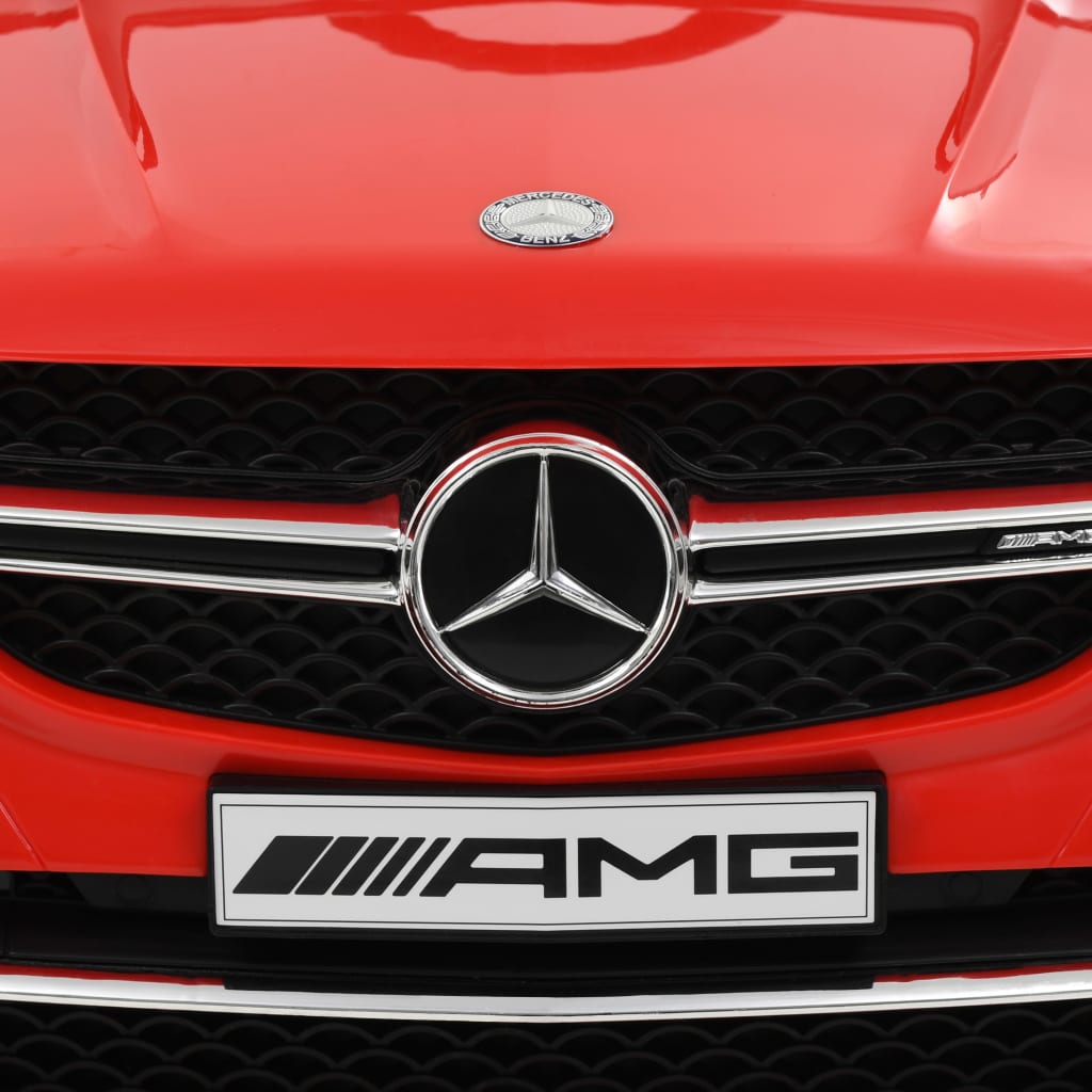 vidaXL Voiture pour enfants Mercedes Benz GLE63S Plastique Rouge