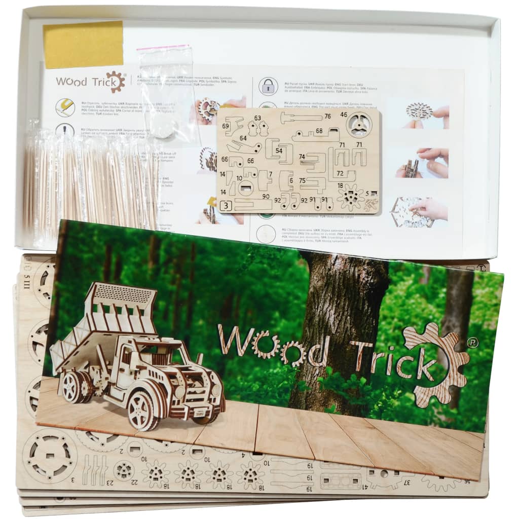 Wood Trick Kit de maquette Bois Modèle Camion