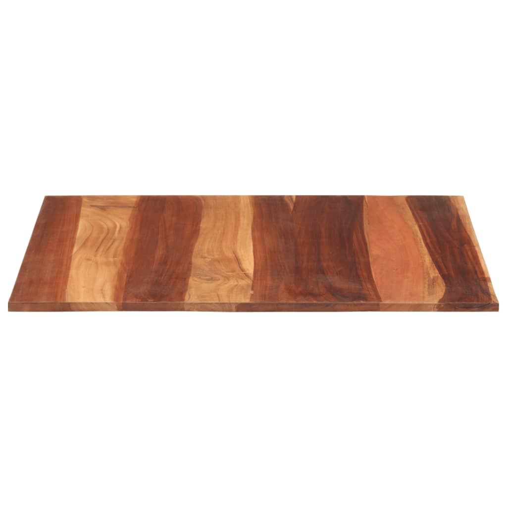 vidaXL Dessus de table bois massif d'acacia 15-16 mm 70x70 cm