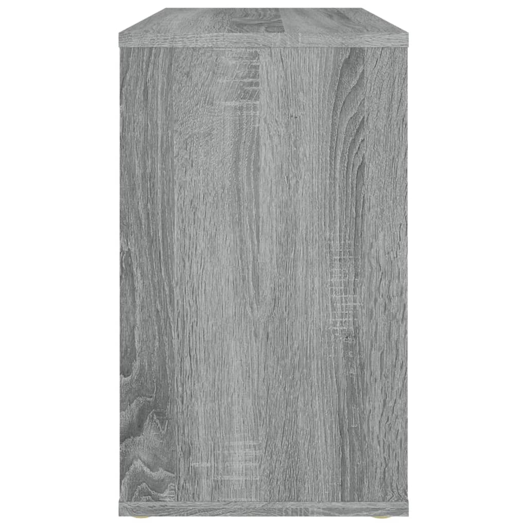 vidaXL Armoire latérale Sonoma gris 60x30x50 cm Bois d'ingénierie