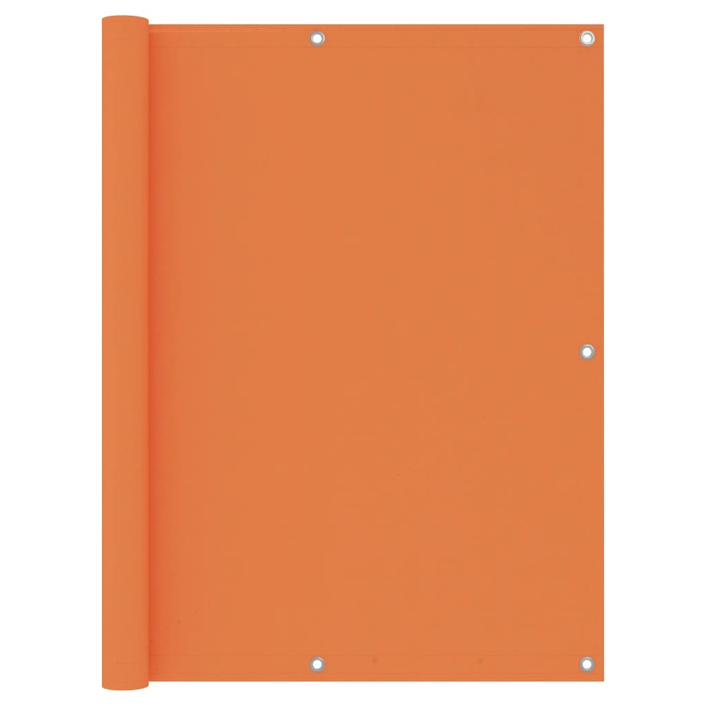 vidaXL Écran de balcon Orange 120x300 cm Tissu Oxford