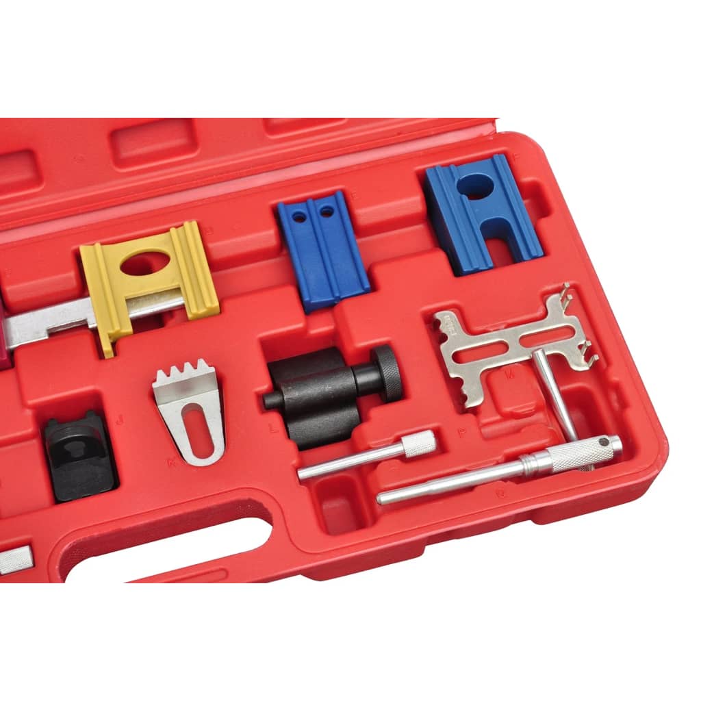 vidaXL Kit d'outils de verrouillage de calage moteur 19 pcs