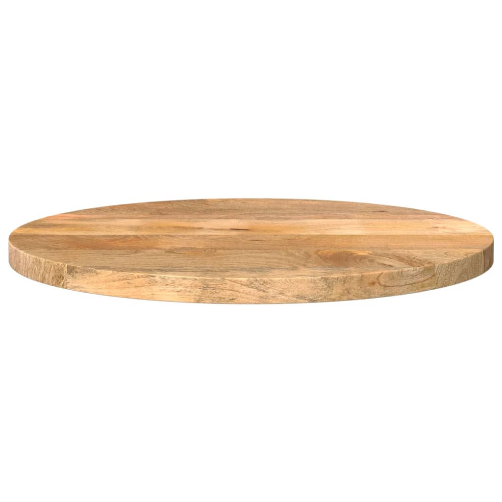 vidaXL Dessus de table Ø 50x2,5 cm rond bois de manguier massif
