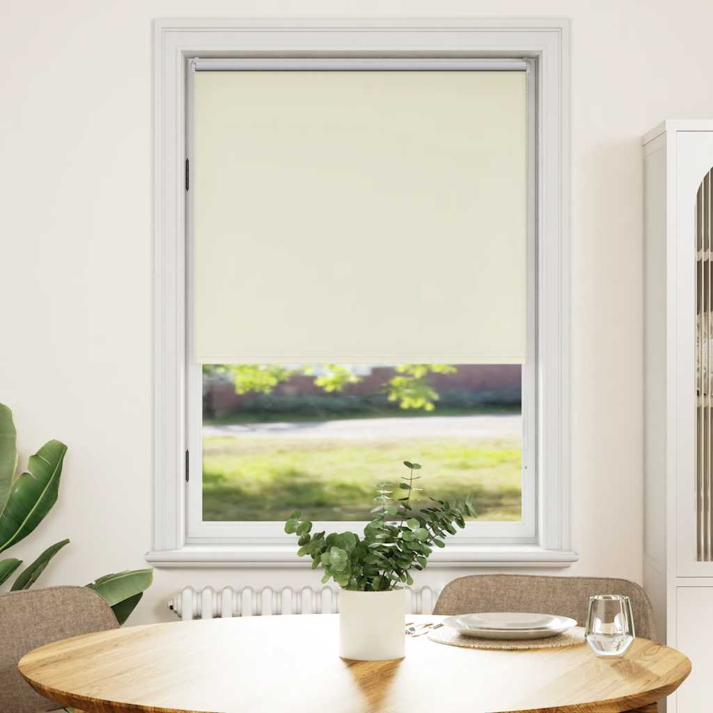 Store enrouleur occultant 120 x 175 cm crème