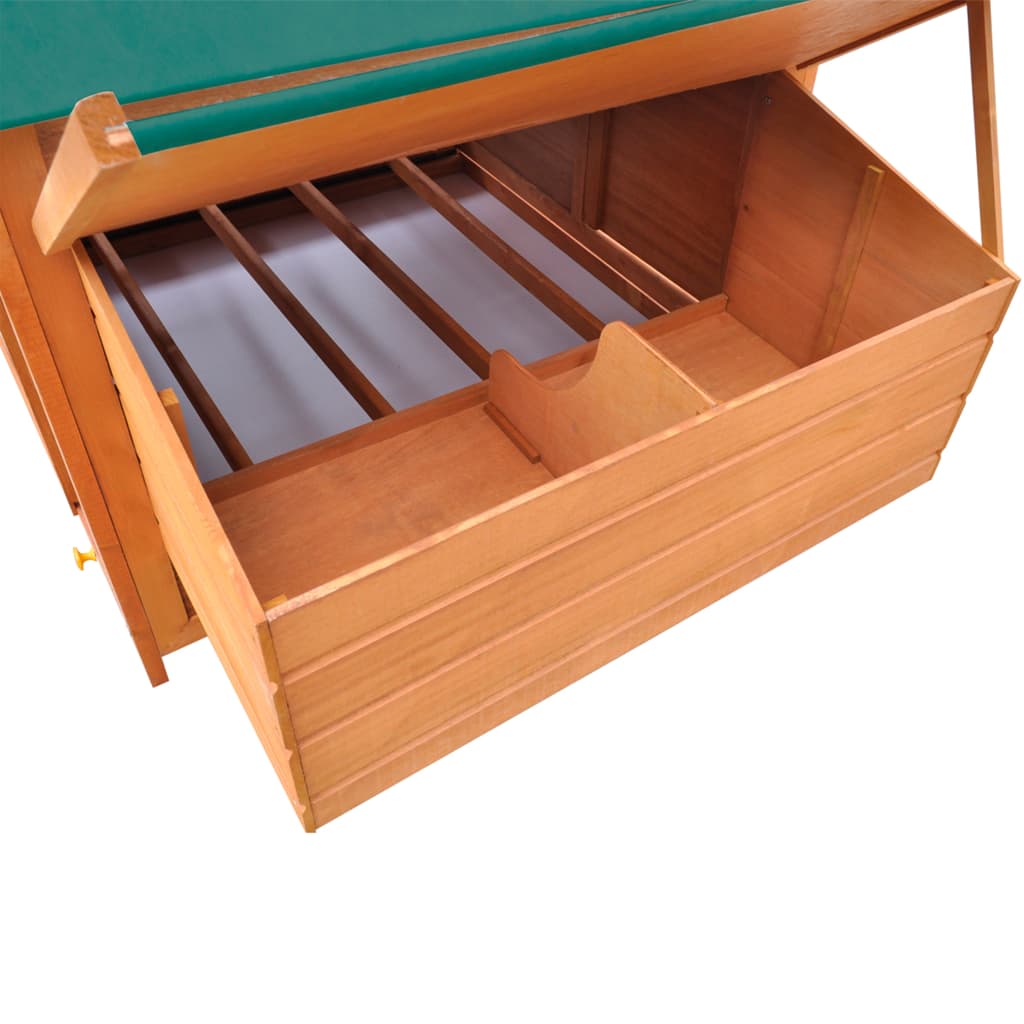 vidaXL Poulailler Bois 157x97x110 cm