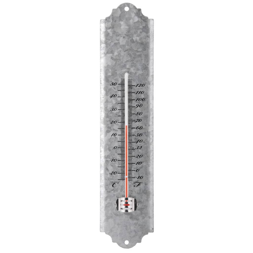 Esschert Design Thermomètre mural Zinc 30 cm OZ10