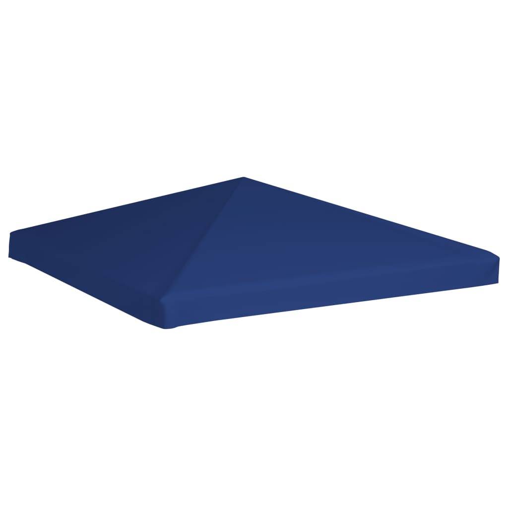 vidaXL Toile supérieure de belvédère 310 g / m² 3 x 3 m Bleu