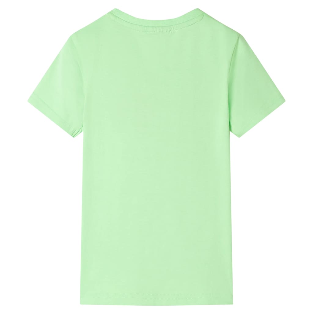 T-shirt pour enfants vert néon 92