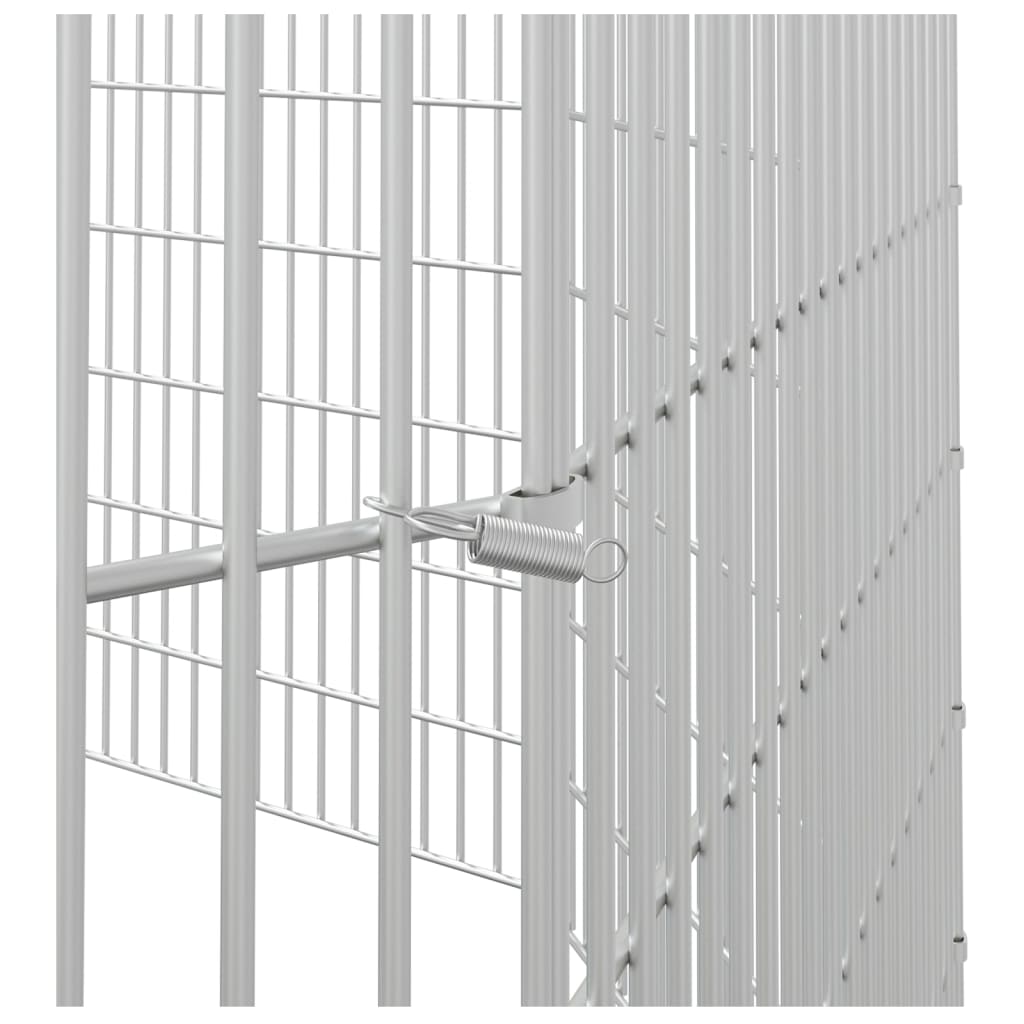 vidaXL Cage à lapin 10 panneaux 54x60 cm Fer galvanisé
