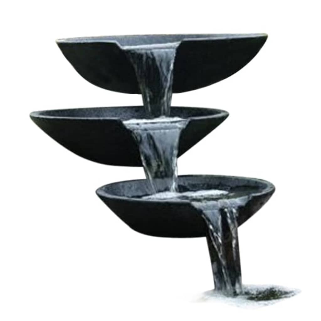 Ubbink Fontaine à cascade de jardin coquille avec pompe 35/45/55 cm