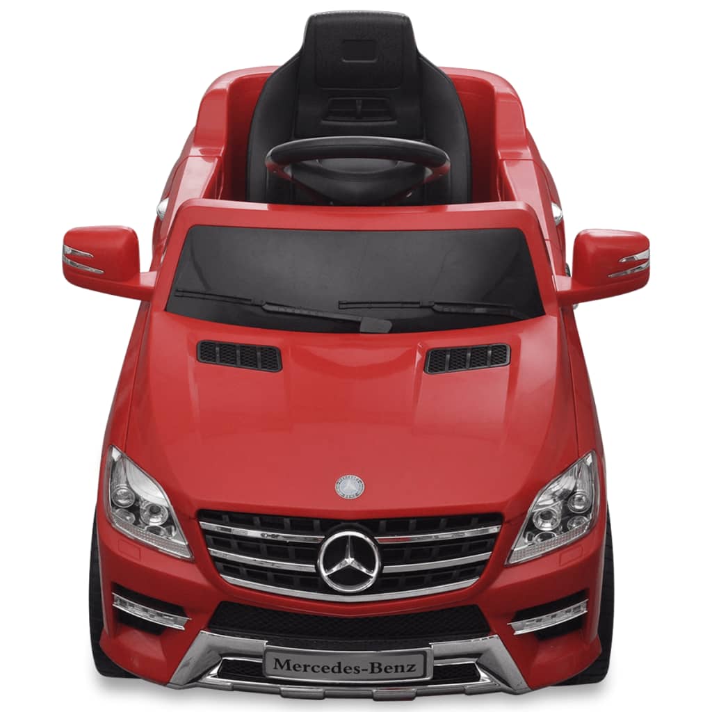 vidaXL Voiture électrique pour enfants Mercedes Benz ML350 Rouge 6 V