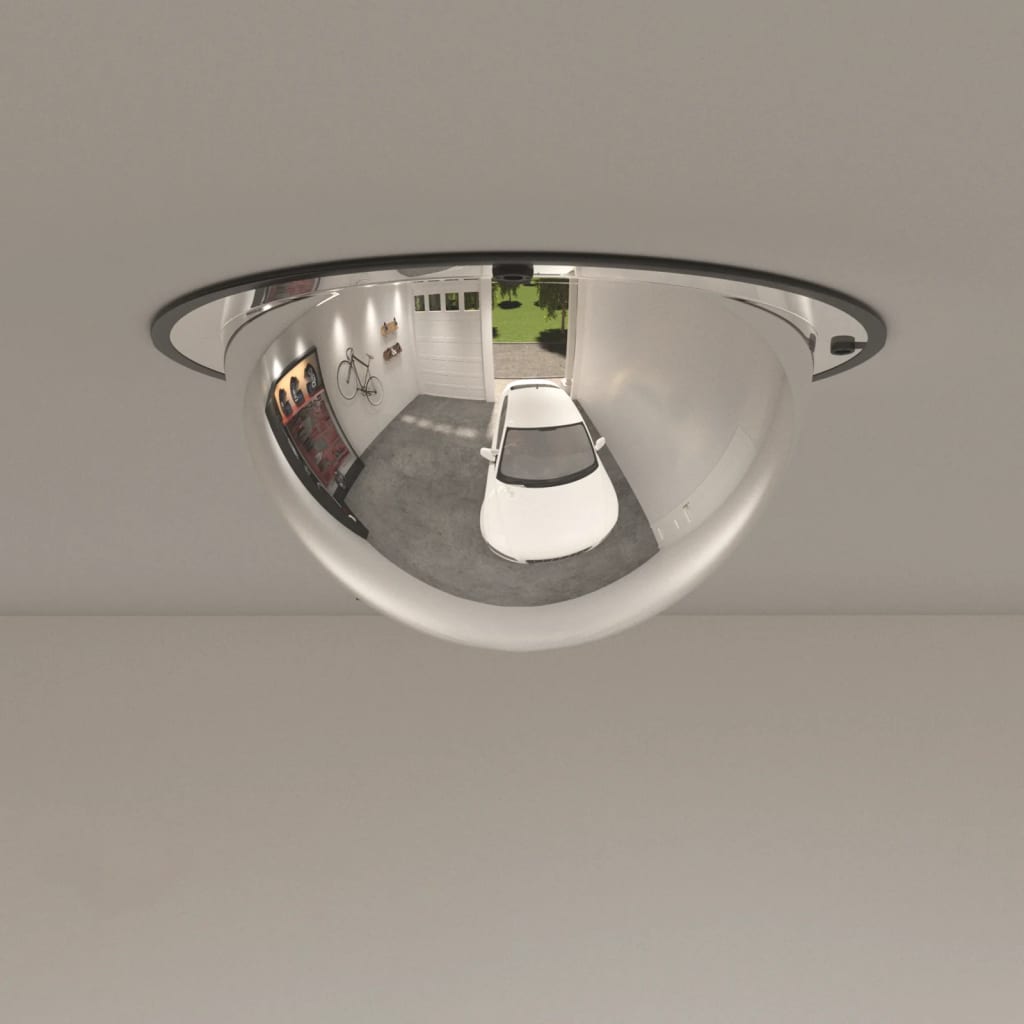 vidaXL Miroir de circulation en dôme intégral Ø40 cm Acrylique