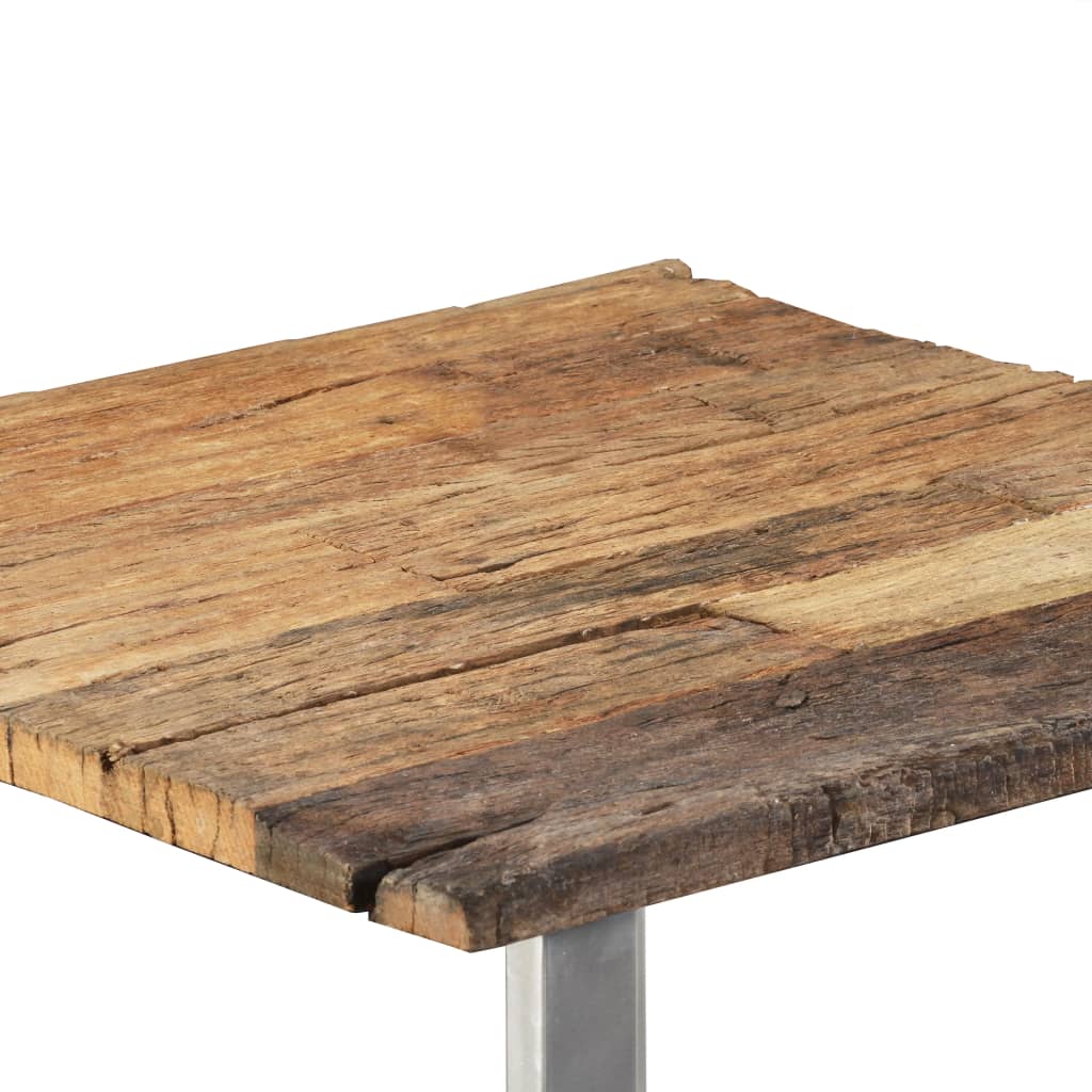vidaXL Table basse Bois de récupération massif 55x55x40 cm