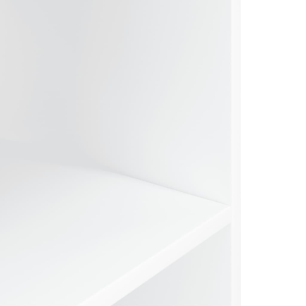 vidaXL Support pour aquarium blanc 60x30x60 cm bois d'ingénierie