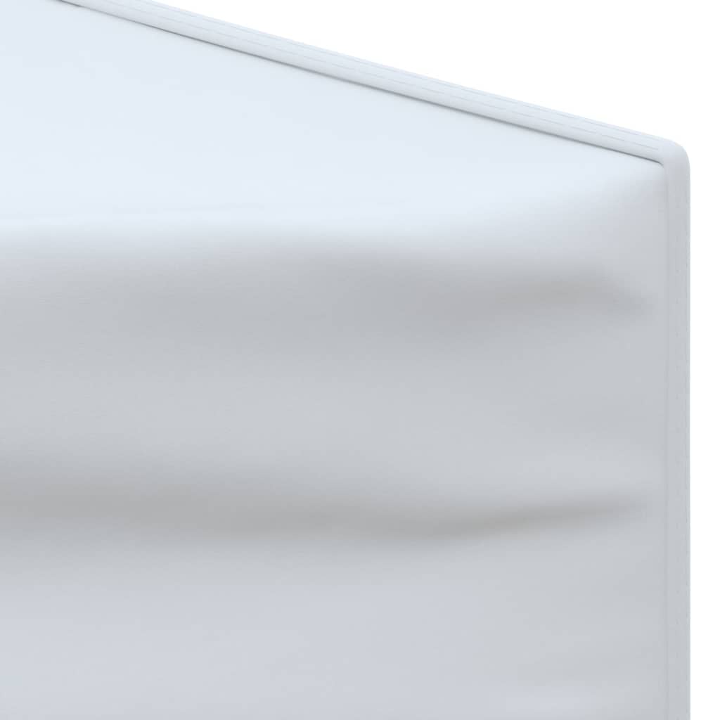 vidaXL Tente de réception pliable avec parois Blanc 2x2 m