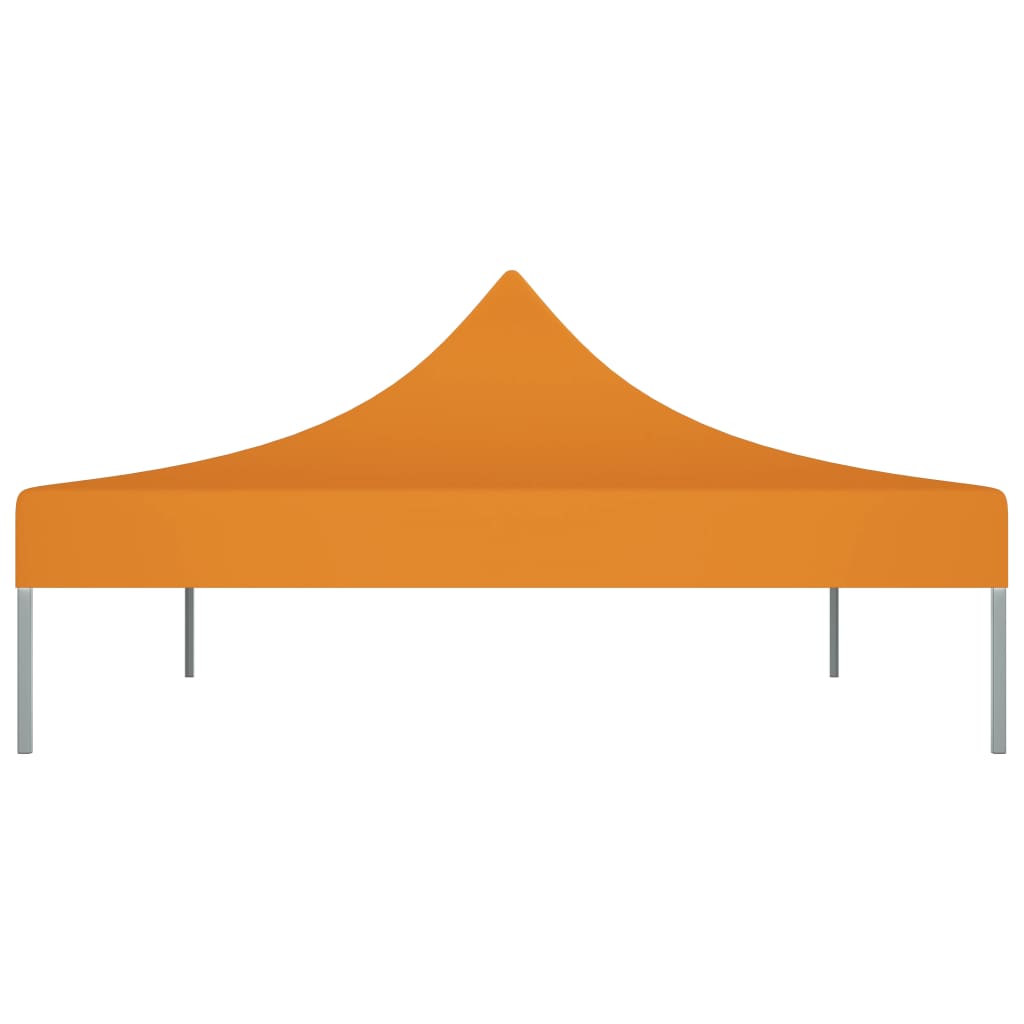 vidaXL Toit de tente de réception 4x3 m Orange 270 g/m²