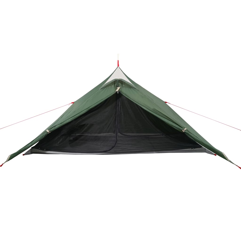 vidaXL Tente de camping 1 personne vert imperméable