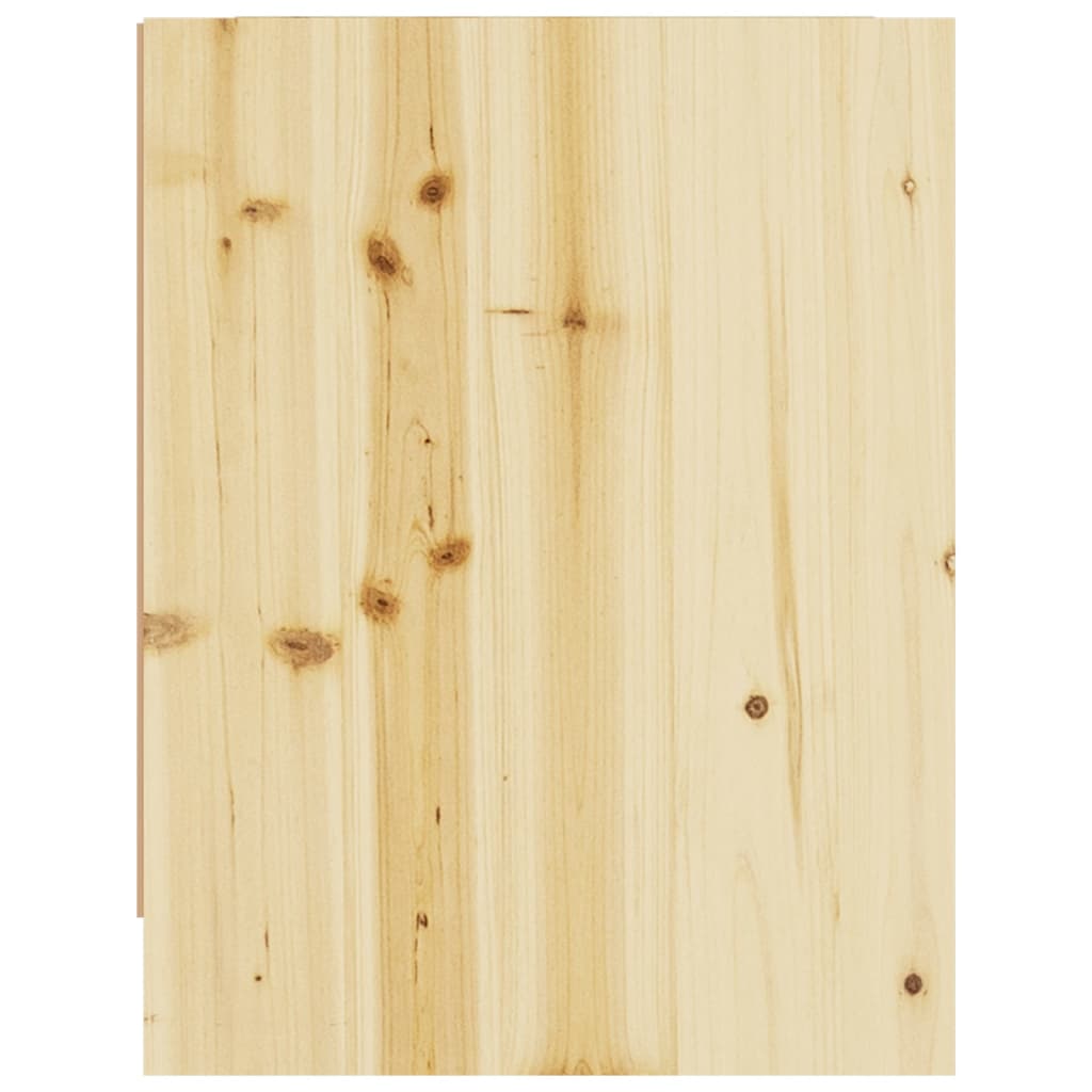 vidaXL Table de chevet 40x30,5x40 cm Bois de sapin massif