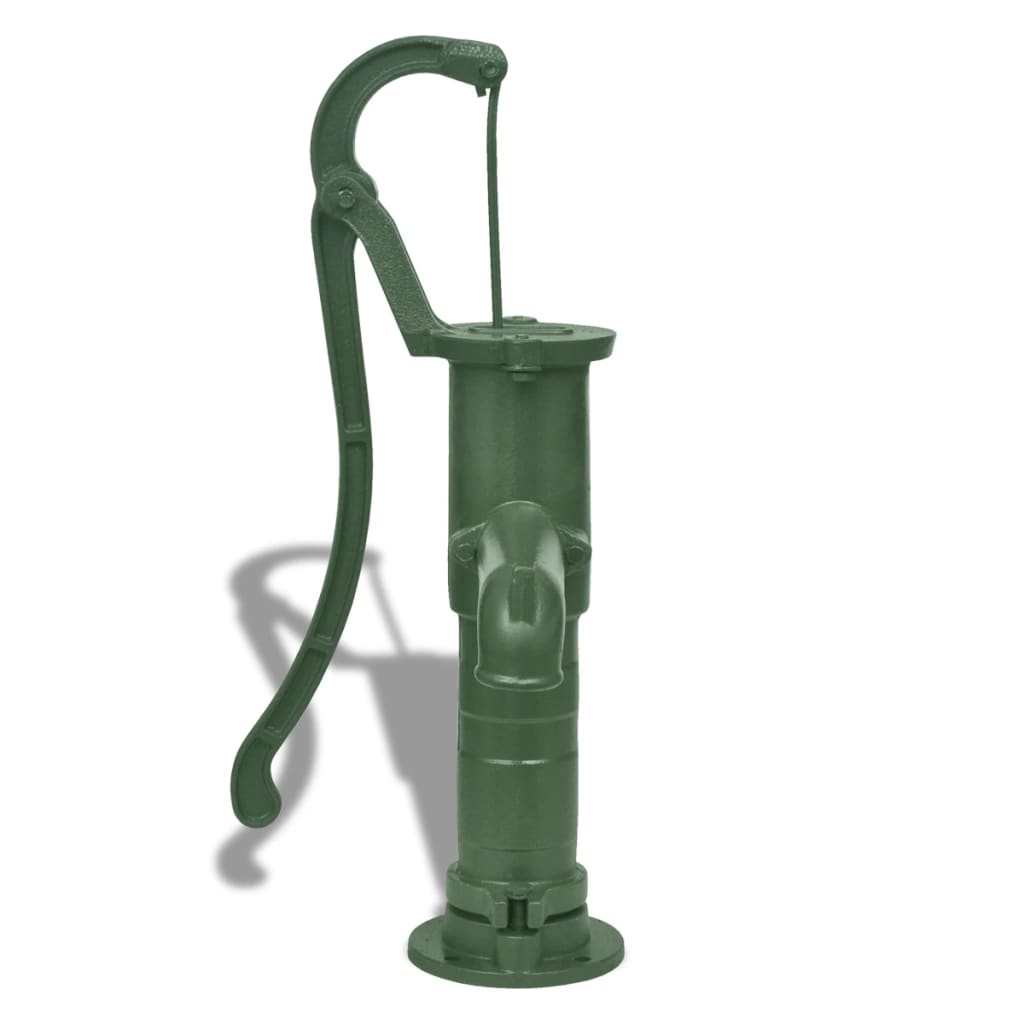 vidaXL Pompe à eau manuelle de jardin Fonte