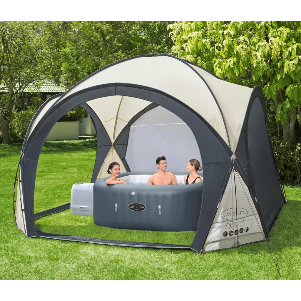 Bestway Tente dôme pour spa Lay-Z-Spa 390x390x255 cm