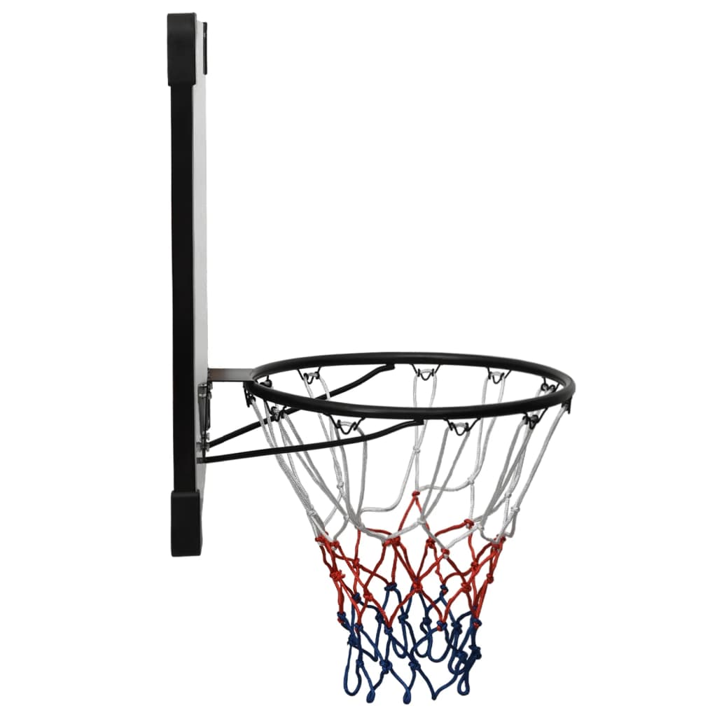 vidaXL Panneau de basket-ball Transparent 90x60x2,5 cm Polycarbonate