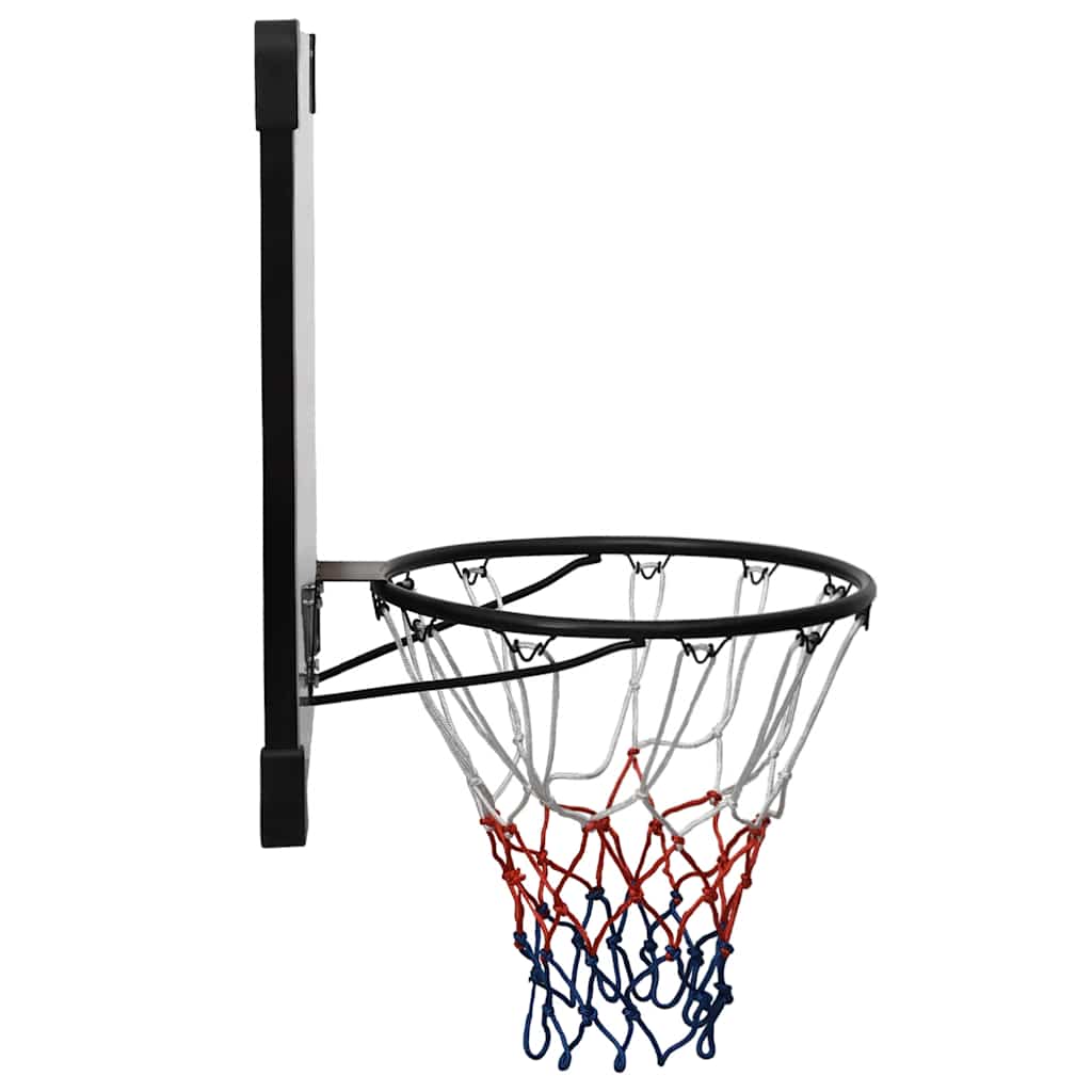 vidaXL Panneau de basket-ball Transparent 90x60x2,5 cm Polycarbonate