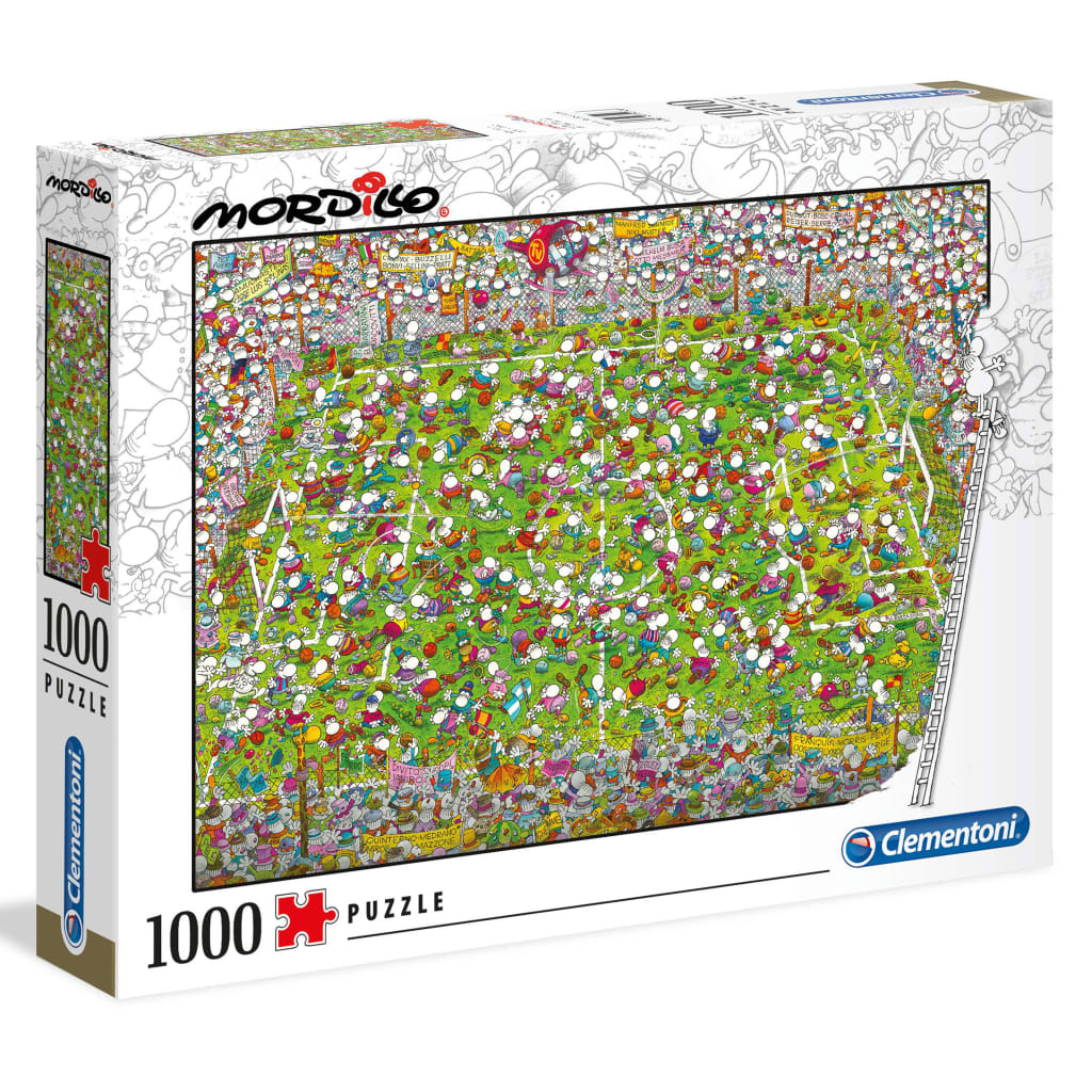 Clementoni Puzzle Mordillo The Match 1000 pcs