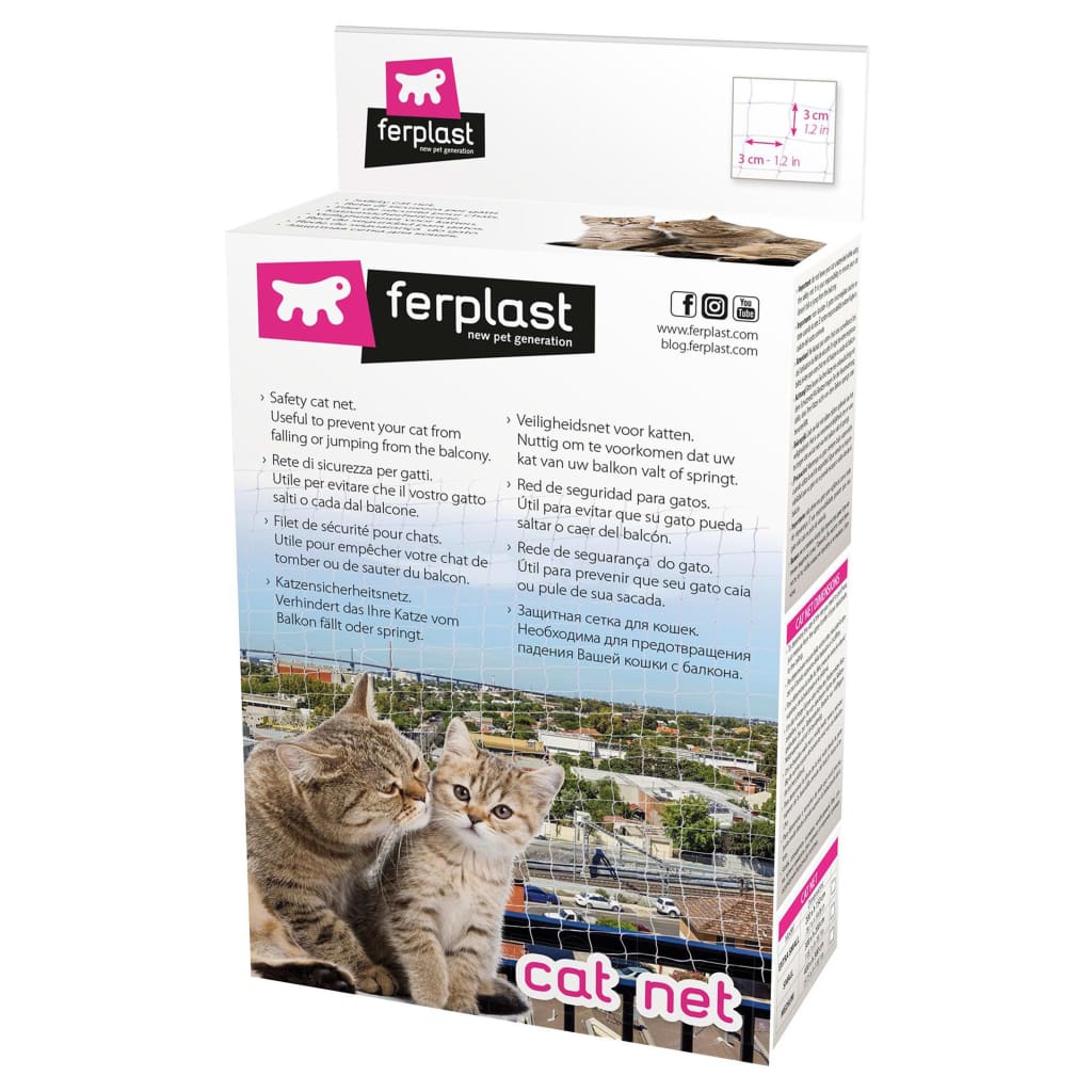 Ferplast Filet de sécurité pour chats 800x300 cm Nylon XL