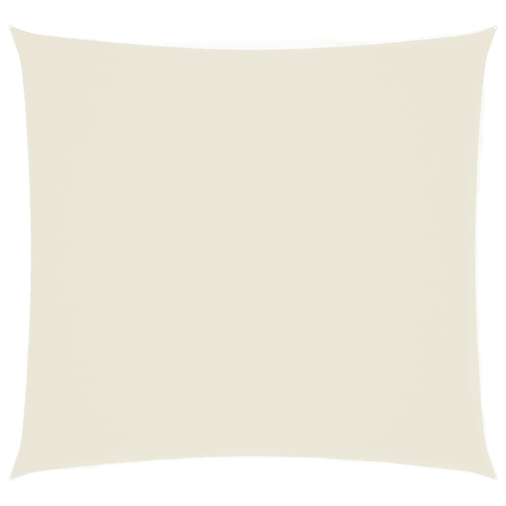 vidaXL Parasol en tissu oxford carré 3,6 x 3,6 m crème