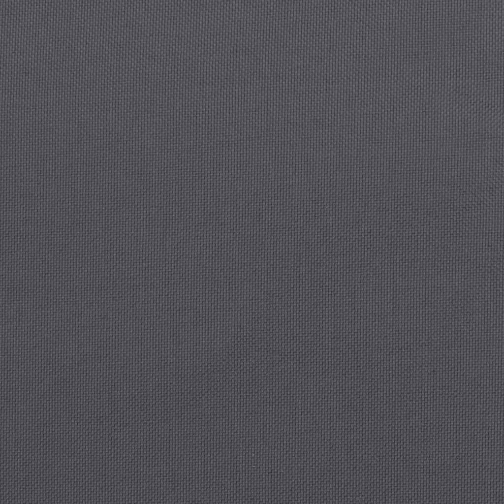 vidaXL Coussin de palette 50x50x12 cm gris tissu