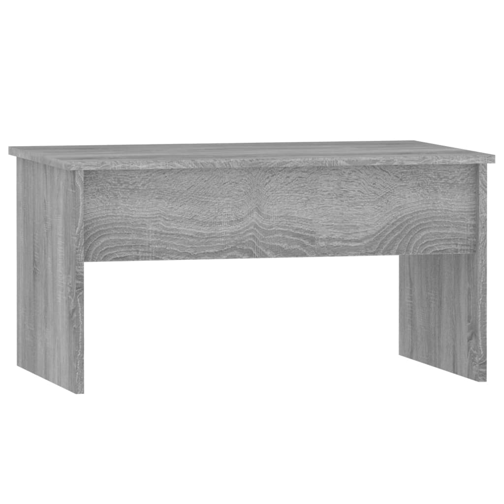vidaXL Table basse Sonoma gris 80x50,5x41,5 cm Bois d'ingénierie