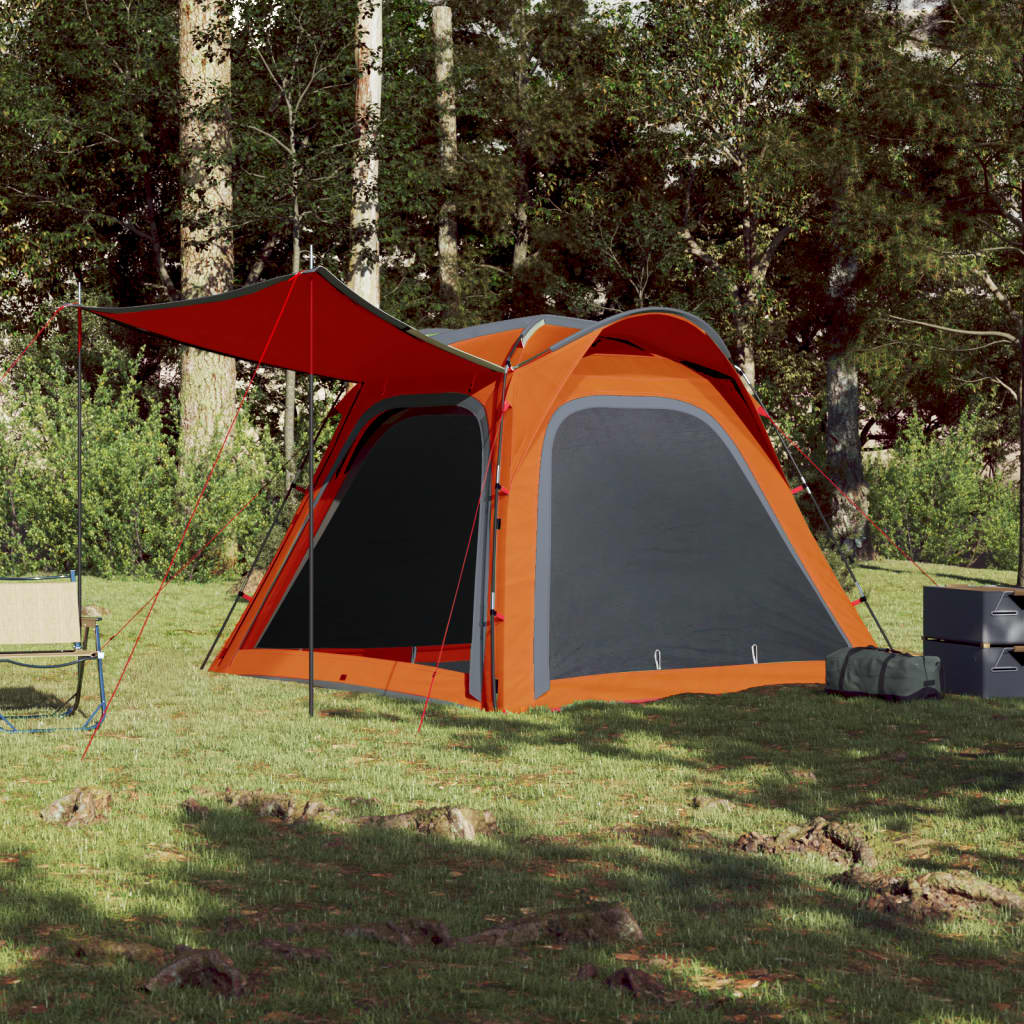 vidaXL Tente de camping 4 personnes libération rapide imperméable