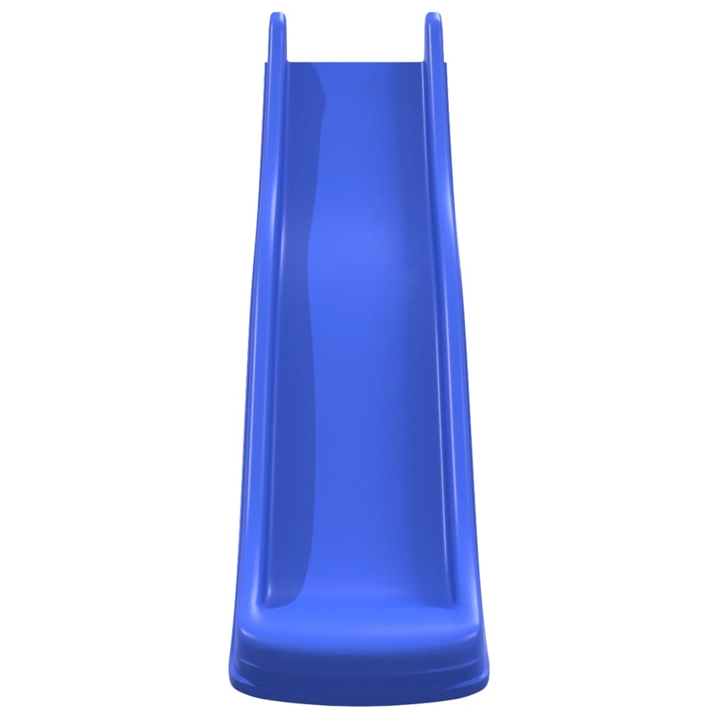 vidaXL Toboggan de jeu bleu 222x42x20 cm polypropylène