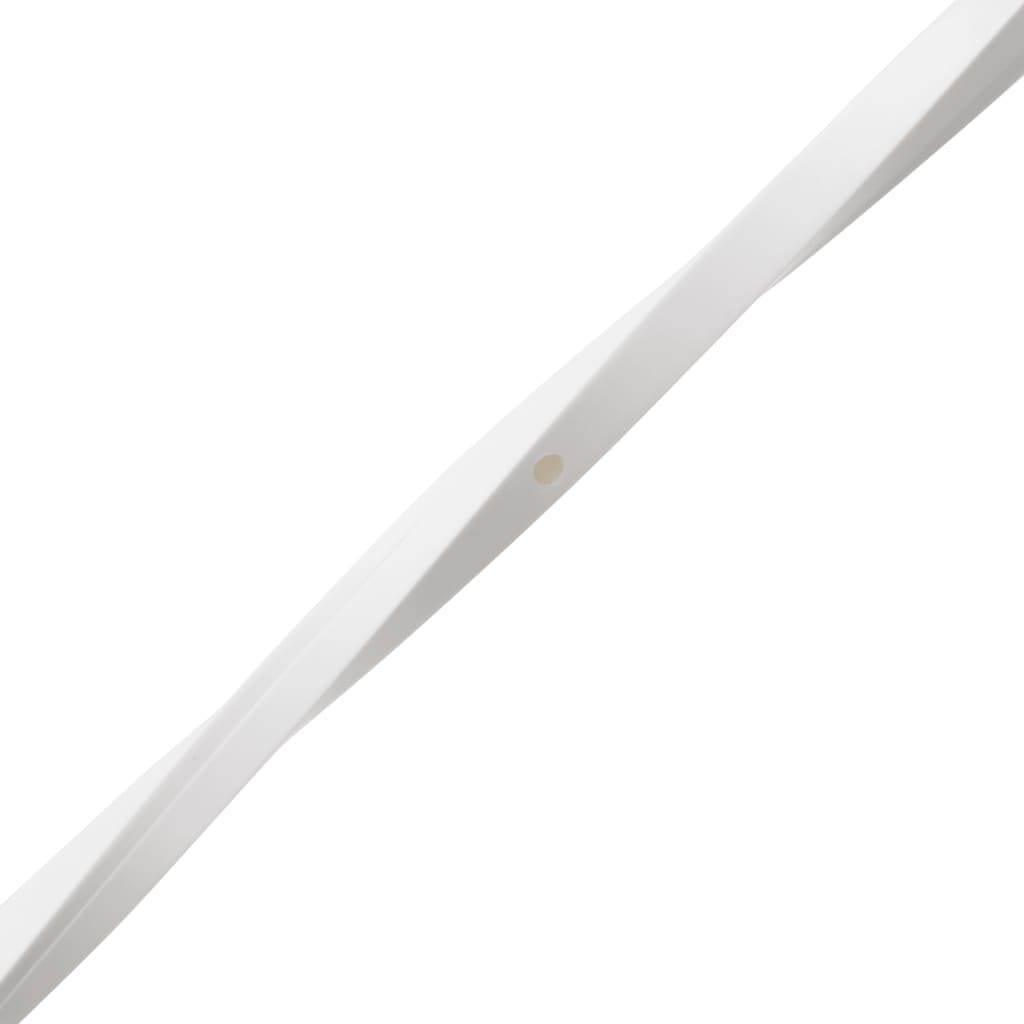 vidaXL Goulotte de câble 10x10 mm 10 m PVC
