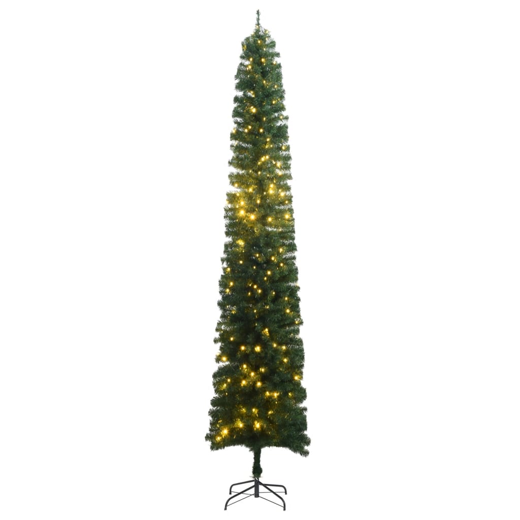 vidaXL Sapin de Noël mince 300 LED 300 cm