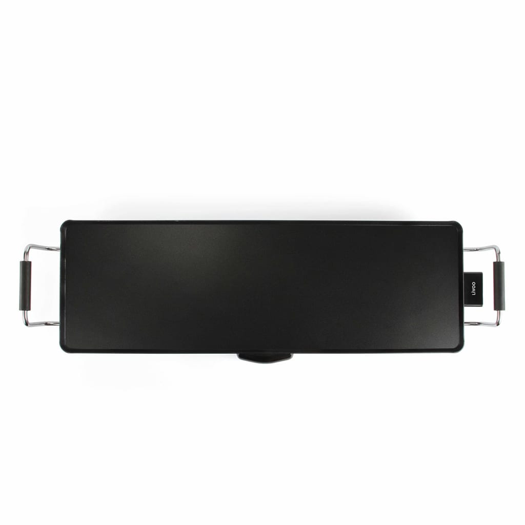 Livoo Gril de table Teppanyaki électrique 90x23 cm 1800 W Noir