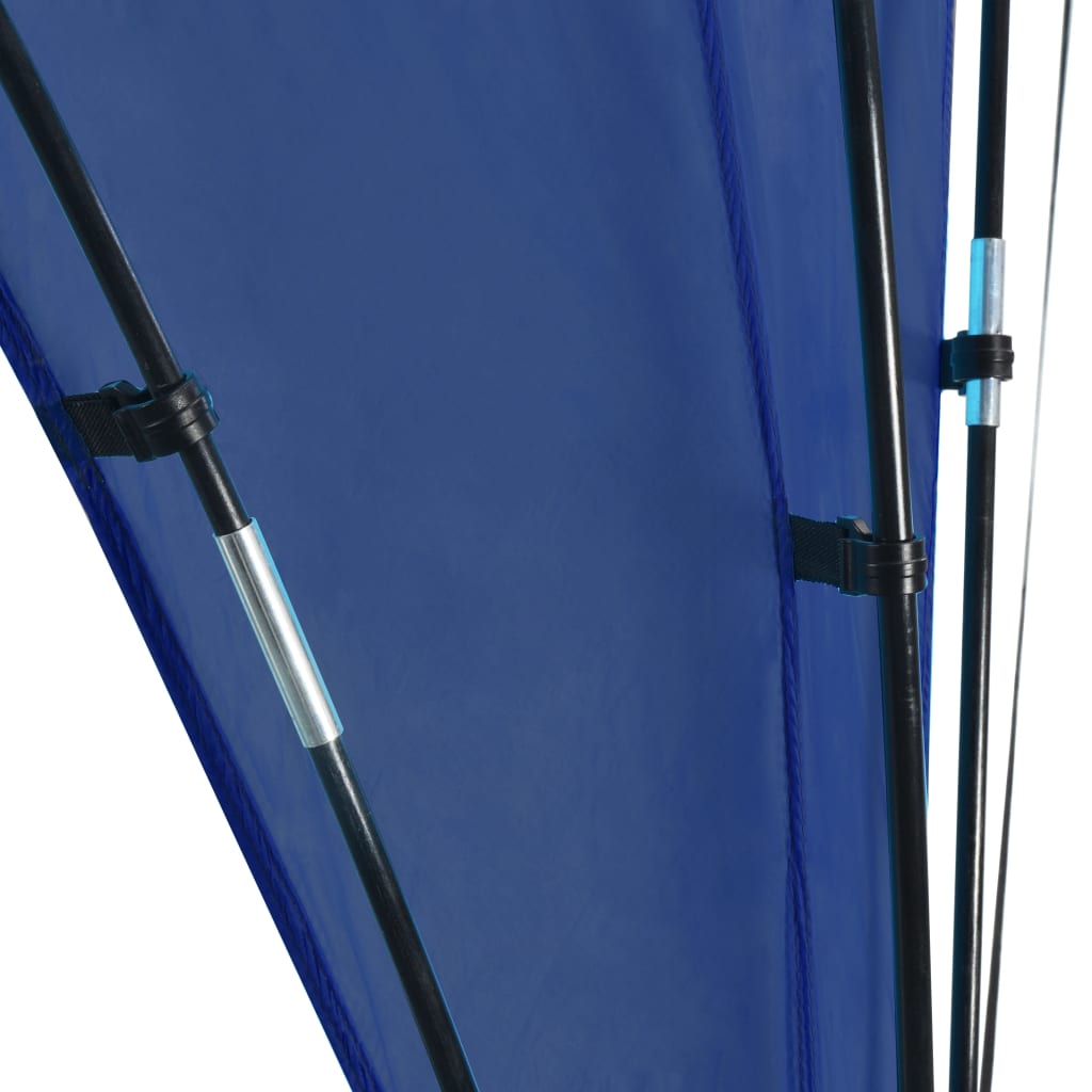 vidaXL Arceau de tente de réception 450x450x265 cm Bleu foncé