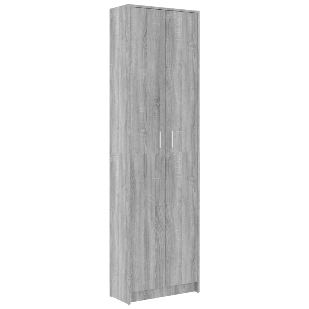 vidaXL Garde-robe couloir Sonoma gris 55x25x189 cm Bois d'ingénierie